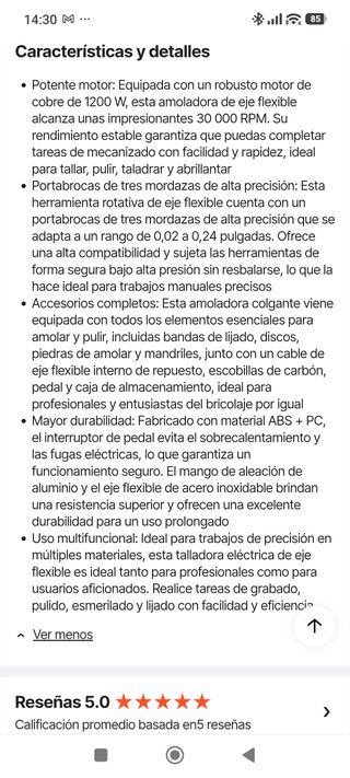 Dremel Vevor 1200 Nuevo