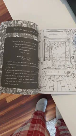 Paisajes y rincones relajantes: libro de colore...