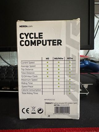 Ciclocomputador Merida M10 Wireless