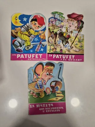 Lote de 3 cuentos infantiles antiguos