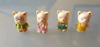 Meow Meow’s Wonderland Famiglia Gatti vintage