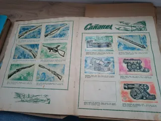 Álbum cromos Historia de las Armas casi completo
