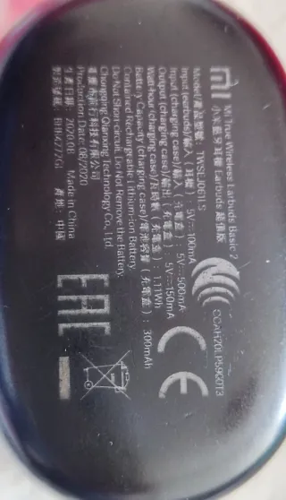 Auriculares Bluetooth Mi Xiaomi Basic 2