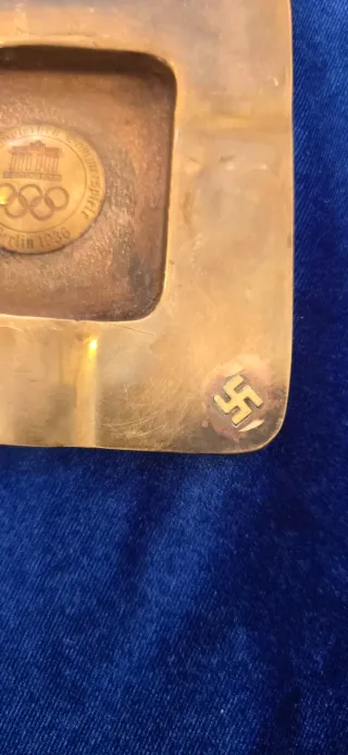 Cenicero Bronce Juegos Olímpicos Berlín 1936