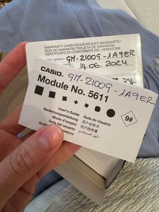 G-Shock GM2100G - Reloj Dorado y Negro