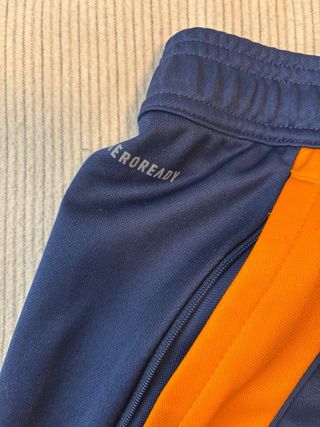 Chándal Real Madrid Adidas Azul Naranja