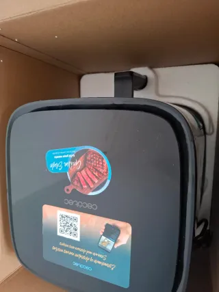 Cecotec Freidora Aire 5,5L Full Inoxblack 5500 Pro