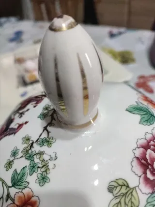 Zuppiera vintage cinese decorata