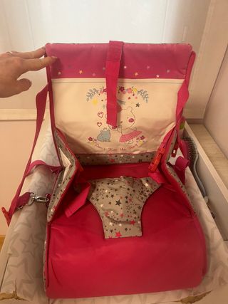 Trona portátil para bebé