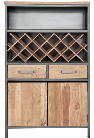 Credenza Dispensa Legno Stile Industrial