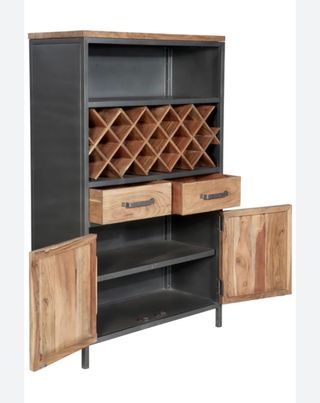 Credenza Dispensa Legno Stile Industrial