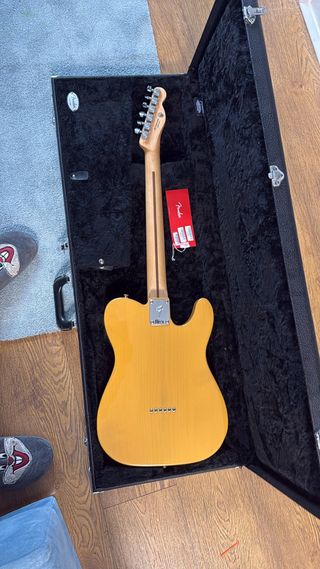 Fender player telecaster 75 aniv ZURDA