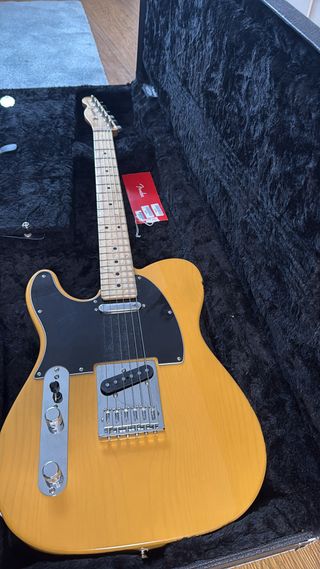 Fender player telecaster 75 aniv ZURDA