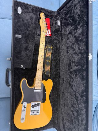 Fender player telecaster 75 aniv ZURDA