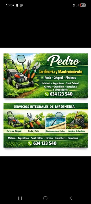 Servicio jardineria