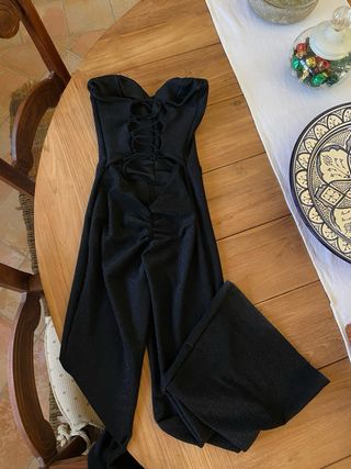 Mono largo fiesta negro