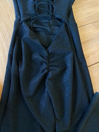 Mono largo fiesta negro