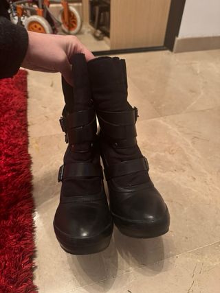 Botines Guess Tacón Negro Mujer