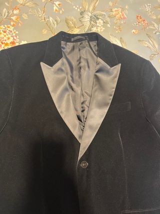 Americana smoking terciopelo Hombre