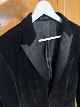 Americana smoking terciopelo Hombre