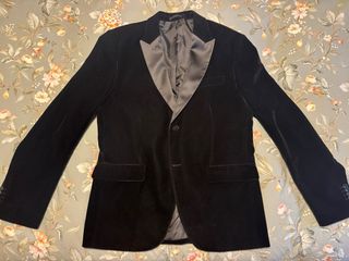 Americana smoking terciopelo Hombre