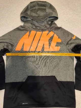 Sudadera Nike Dri-FIT Gris y Negra