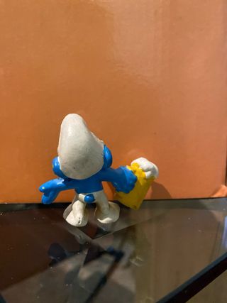 Pitufo con jarra de cerveza coleccionismo