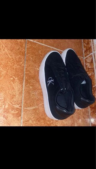 Zapatillas Calvin Klein Negras Plataforma