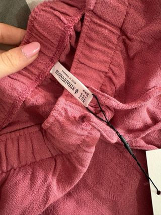 Pantalones Stradivarius Rosa