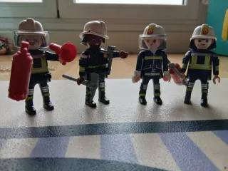 Playmobil Bomberos con accesorios