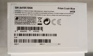 Samsung Galaxy A41 Azul 4G