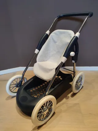 Carricoche y silla de bebés retro (muñecos)