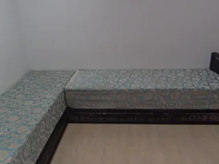 Sofá Marroquí Tela y Madera