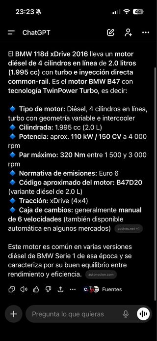 BMW Serie 1 2016 xDrive