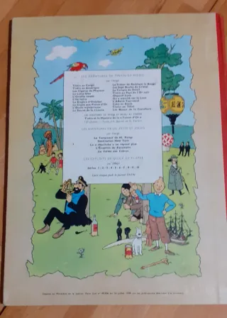 1947 B35. "Le secret de La Licorne". Ejemplar raro