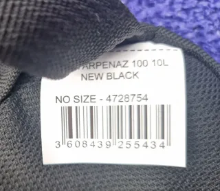 Mochila Quechua Negra Pequeña