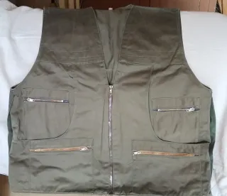 Gilet da caccia multitasche