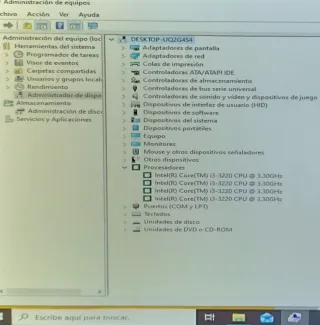 Tore  intel i3-3,30ghz-750gb Hdd-W11 pro