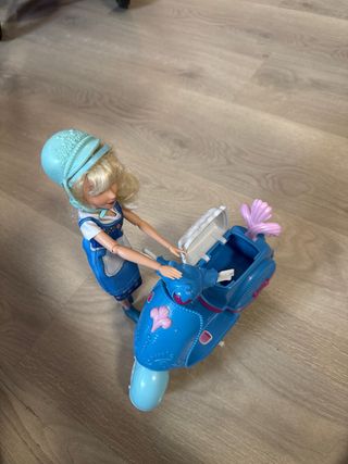 Princesa Cenicienta en Moto