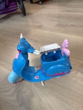 Princesa Cenicienta en Moto