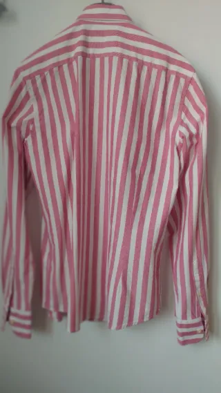 Camisa Harper a Rayas Rosas / Blancas Talla S