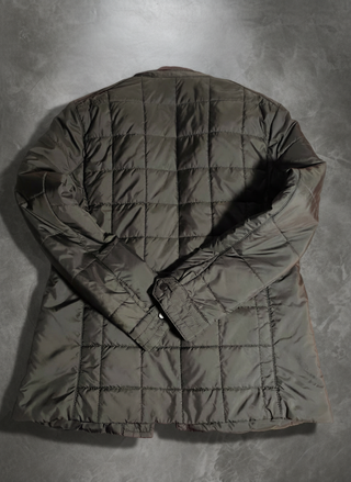 Chaqueta Sahariana Zara Man Verde Oscuro Talla M