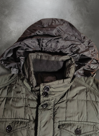 Chaqueta Sahariana Zara Man Verde Oscuro Talla M