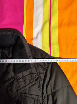 Chaqueta Sahariana Zara Man Verde Oscuro Talla M