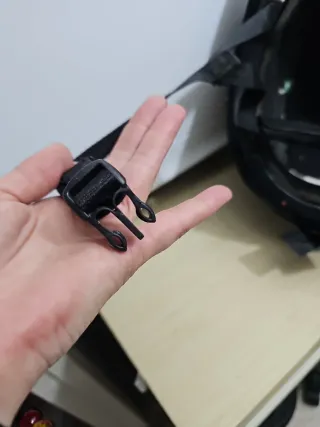 Casco de equitación negro talla 54