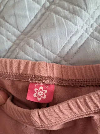 Lote 2 mallas niña rosa y gris