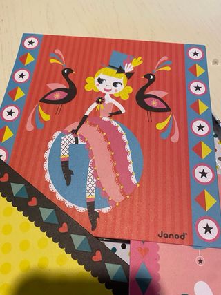 Set de cuadros con brillantinas