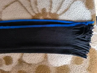 Bufanda Hackett Negra y Azul