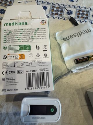 Pulsioxímetro Medisana PM 180.