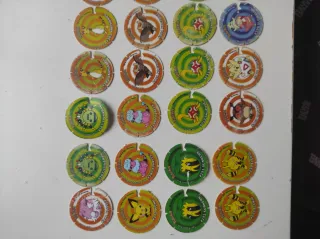 Lote Tazos Pokemon Voladores